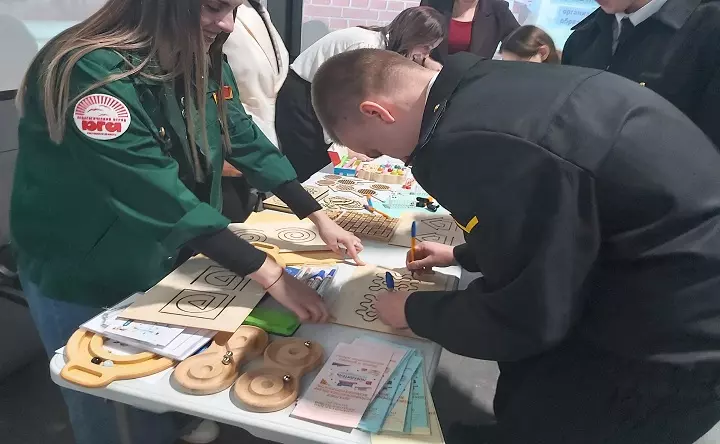 Были мастер-классы и по прохождению лабиринтов. Фото donnews.ru