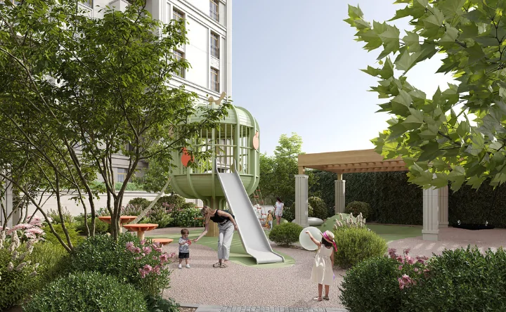 Детская площадка. Фото предоставлено пресс-службой СЗ «Альянс Групп»