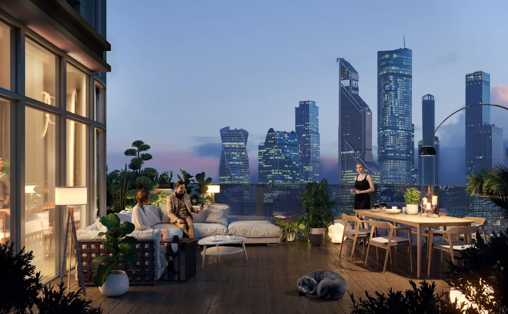 Проект «Начало» на Пресне. Фото: «Донстрой»