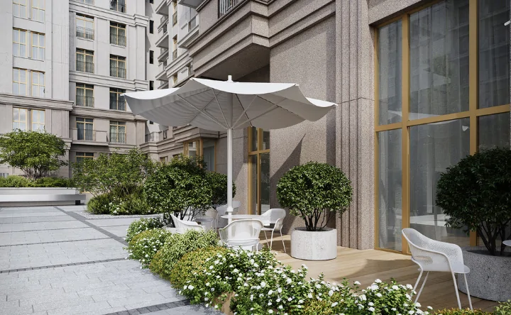 Терраса ресторана. Фото предоставлено пресс-службой СЗ «Альянс Групп»