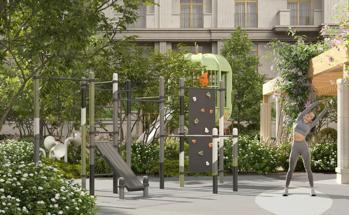 Зона спорта. Фото предоставлено пресс-службой СЗ «Альянс Групп»