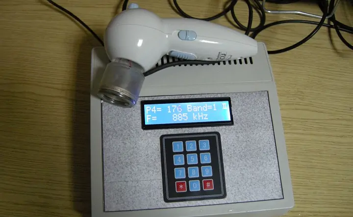 Опытный образец разрабатываемой медицинской аппаратуры. Фото предоставлено пресс-службой ЮФУ