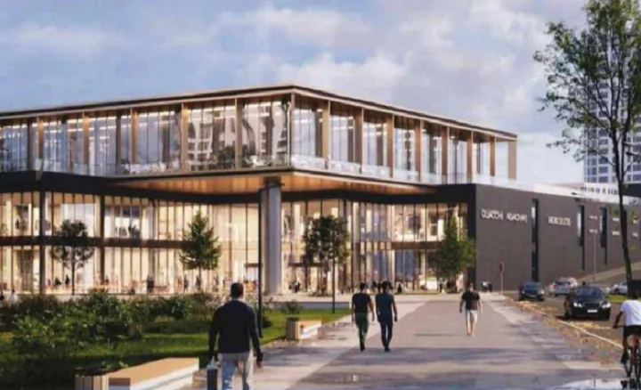 Рендер будущего микрорайона, «Неометрия»