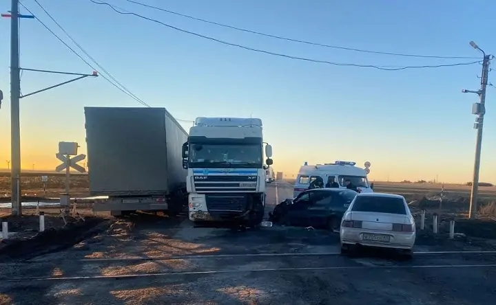 Фото с места ДТП отдела пропаганды регионального УГИБДД