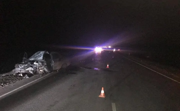 Фото с места ДТП отдела пропаганды регионального УГИБДД