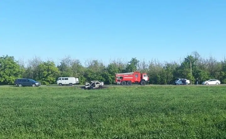 Фото с места ДТП отдела пропаганды регионального УГИБДД