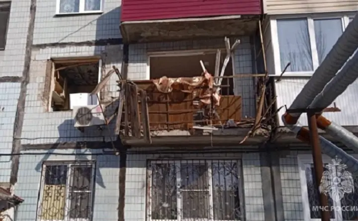 Фото с места ЧП. Фото ГУ МЧС России по Ростовской области