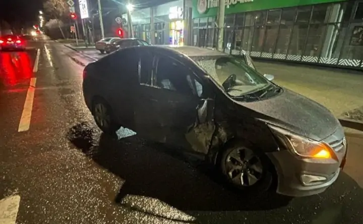 Фото с места ДТП отдела пропаганды УГИБДД по Ростовской области