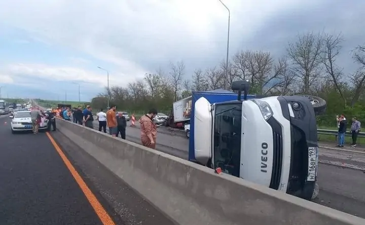 Фото с места ДТП отдела пропаганды регионального УГИБДД