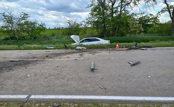 Фото с места ДТП отдела пропаганды ГИБДД по Ростовской области