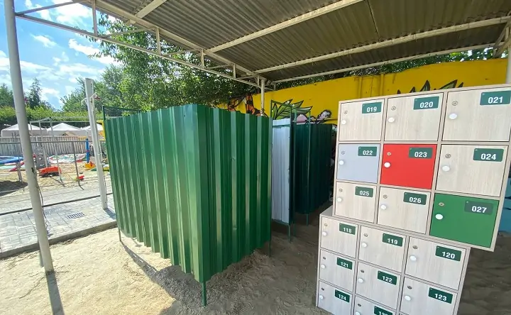 Раздевалки. Фото donnews.ru