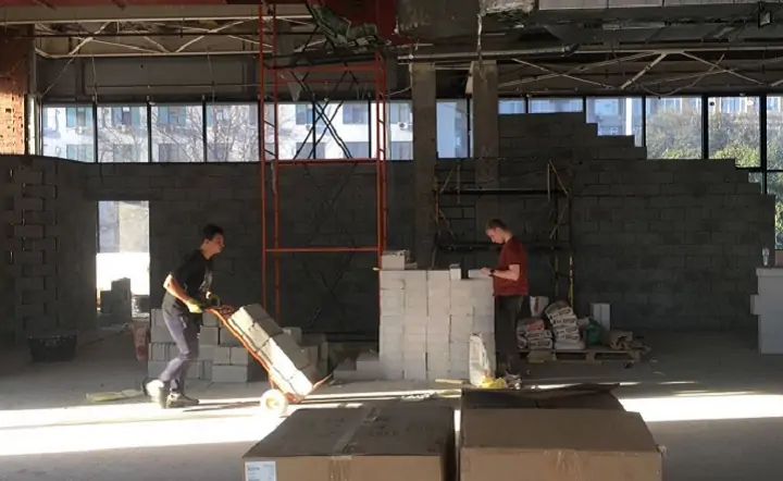 Помещение, где в будущем появится клуб. Фото из Telegram-канала «Volna Clab»