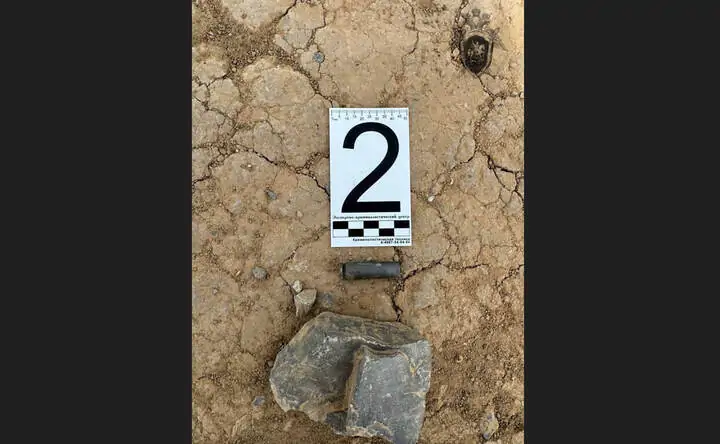 Гильза. Фото СУ СК по Ростовской области