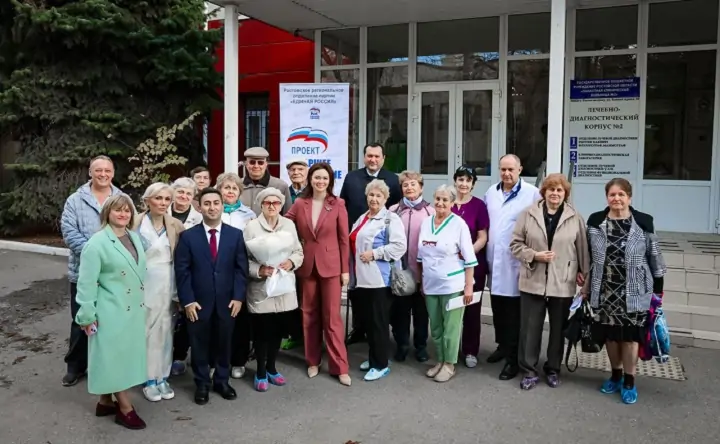 Профосмотр в областной клинической больнице № 2. Фото пресс-службы гордумы Ростова