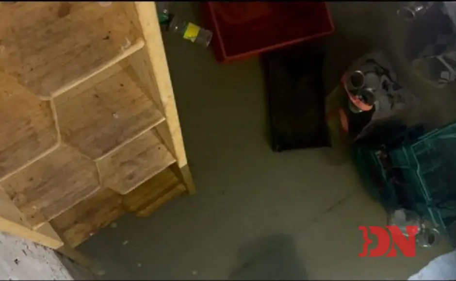 Затопленный подвал в частом доме в Батайске. Фото donnews