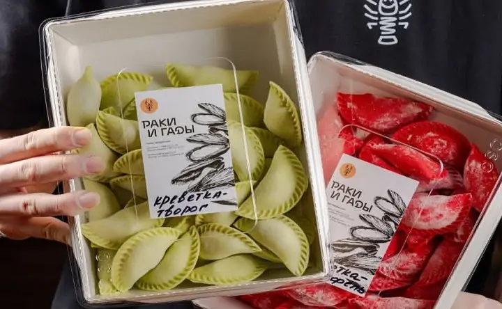 Вареники из раковарни «Раки и гады». Фото из социальной сети заведения