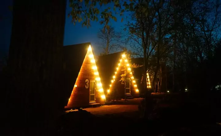 Домики. Фото ООО «Азовское взморье»