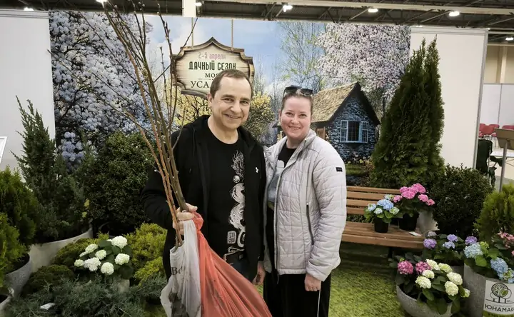 Первые посетители выставки. Фото «ДонЭкспоцентр»