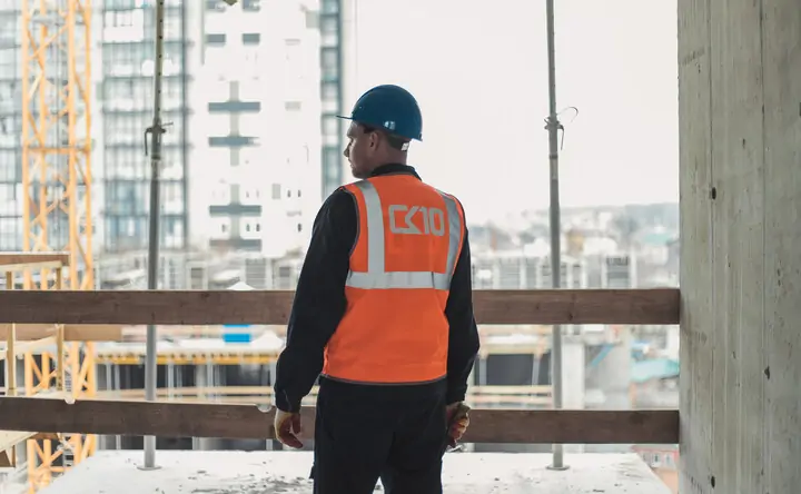 Строитель. Фото предоставлено Пресс-службой СК10