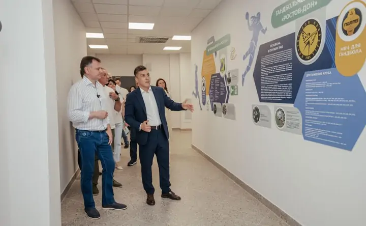 Внутри школы, фото ГК «ЮгСтройИнвест»