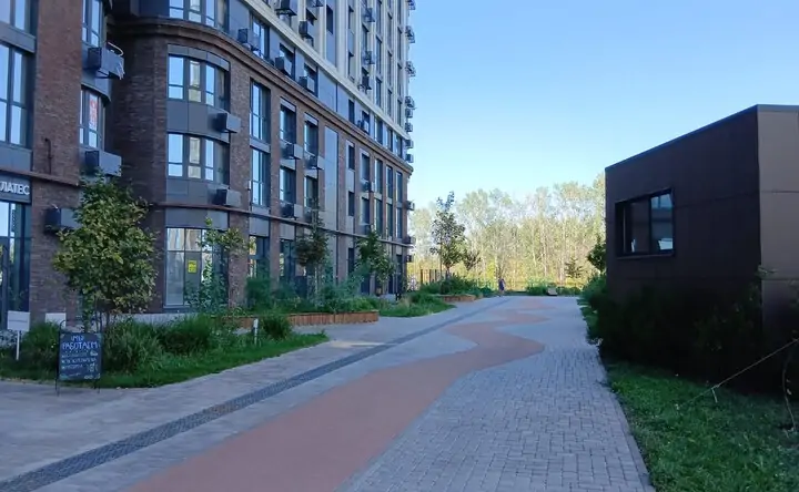 Двор ЖК «Левобережье», фото ГК «ЮгСтройИнвест»