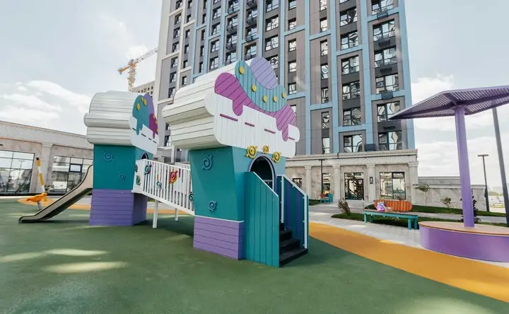 Двор, фото ГК «ЮгСтройИнвест»