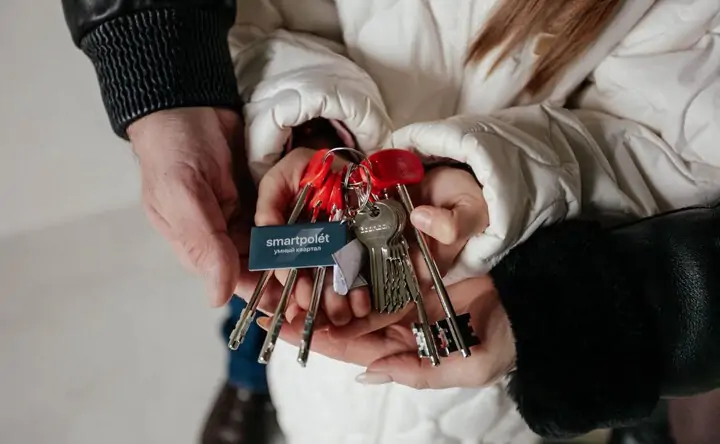 Ключи. Фото ГК «ЮгСтройИнвест»