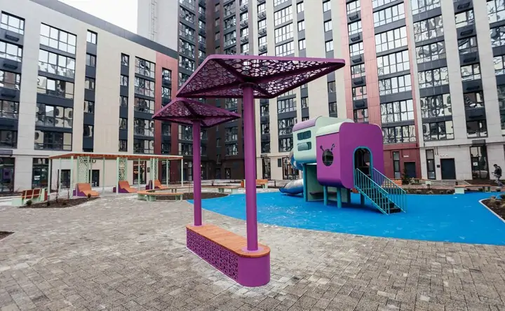 Двор. фото ГК «ЮгСтройИнвест»