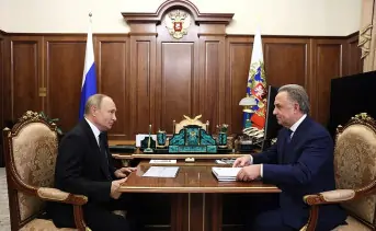 Владимир Путин и Виталий Мутко. Фото kremlin.ru.