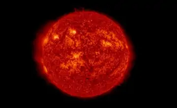 Солнце. Фото специалистов Лаборатории Солнечной астрономии ИКИ и ИСЗФ